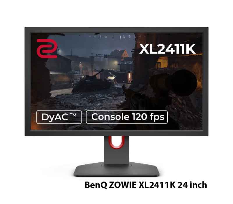 BenQ ZOWIE XL2411K 24 inch 144Hz 1ms 320nits DyAc XL Setting FHD Premium Esports Gaming Monitor