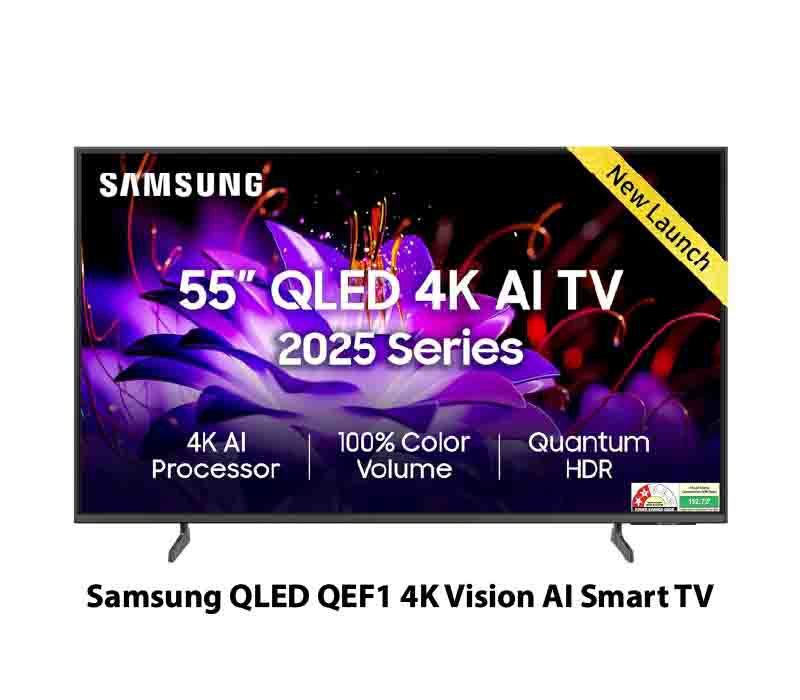 Samsung 55 inch QEF1 Vision AI 4K Smart QLED TV QA55QEF1AULXL 2025