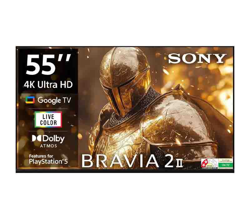 Sony 55 inch Bravia 2 M2 S25BM2 4K LED Google TV 2025 Model K-55S25BM2