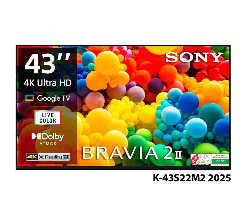 Sony 43 inch BRAVIA S22M2 4K Smart LED Google TV K-43S22M2 2025