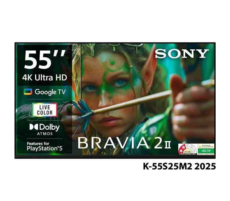 Sony 55 inch BRAVIA S25M2 4K Smart LED Google TV K-55S25M2 2025