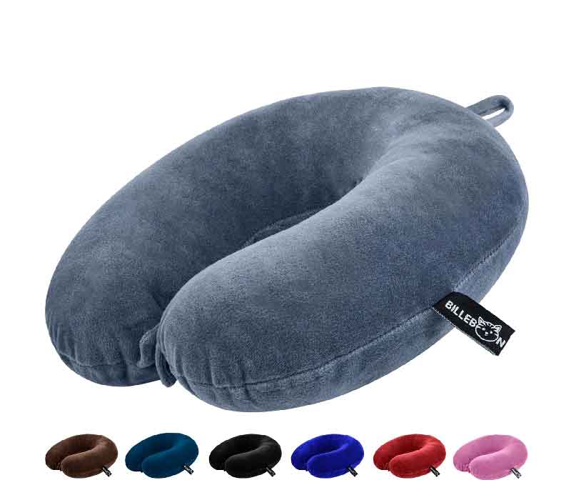 Billebon Premium Neck Pillow for Travel, Comfortable Head Rest Neck Holder Pillow Under ₹500
