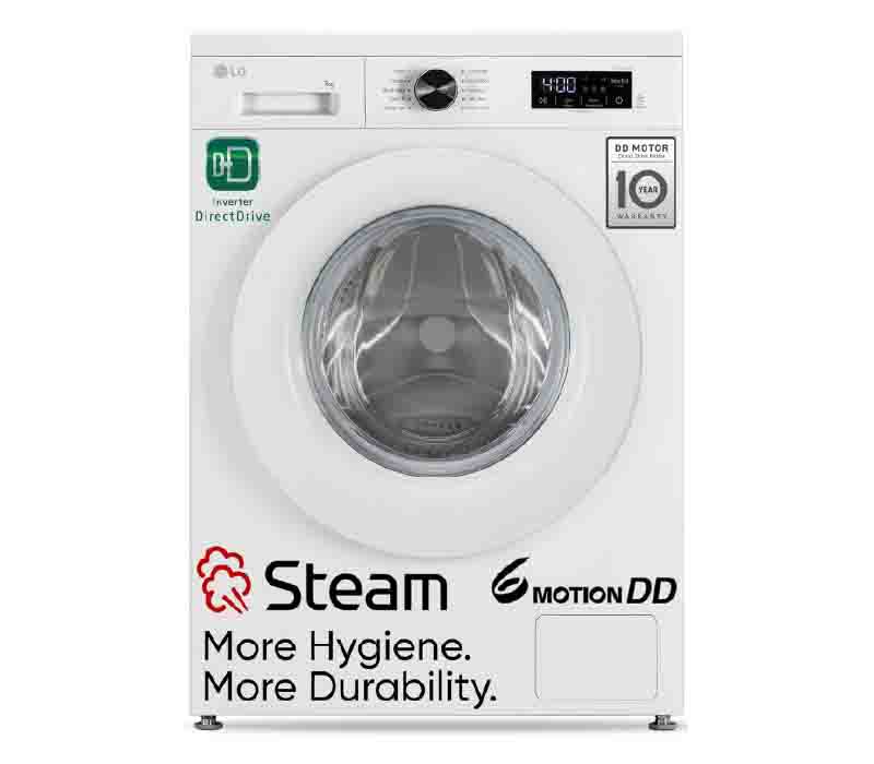 LG FHB1207Z2W 7 Kg 5 Star Direct Drive Fully-Automatic Front Load Washing Machine